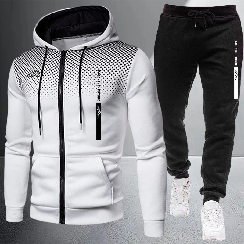 Mens Fashion Zip Up - Hete Aanbiedingen Herenjas Trainingspak Casual Rits