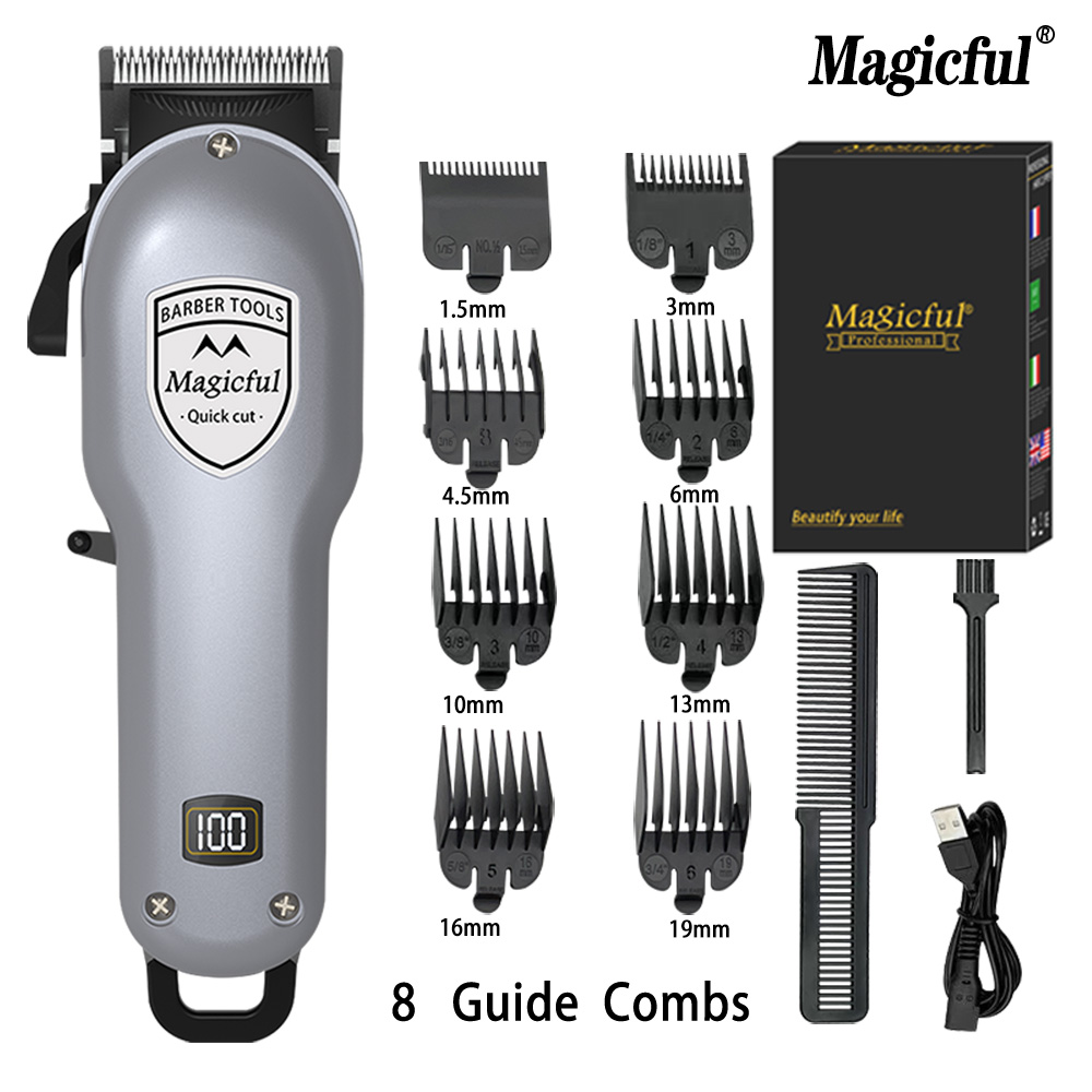 Men'S Fashion Haircuts - Magicful Fashion Professionele Afwerking Tondeuse Voor