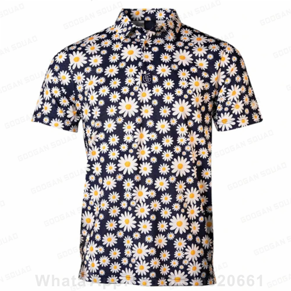 Men'S Fashion Golf Clothing - Herenpolo T-shirt Poloshirt met korte mouwen