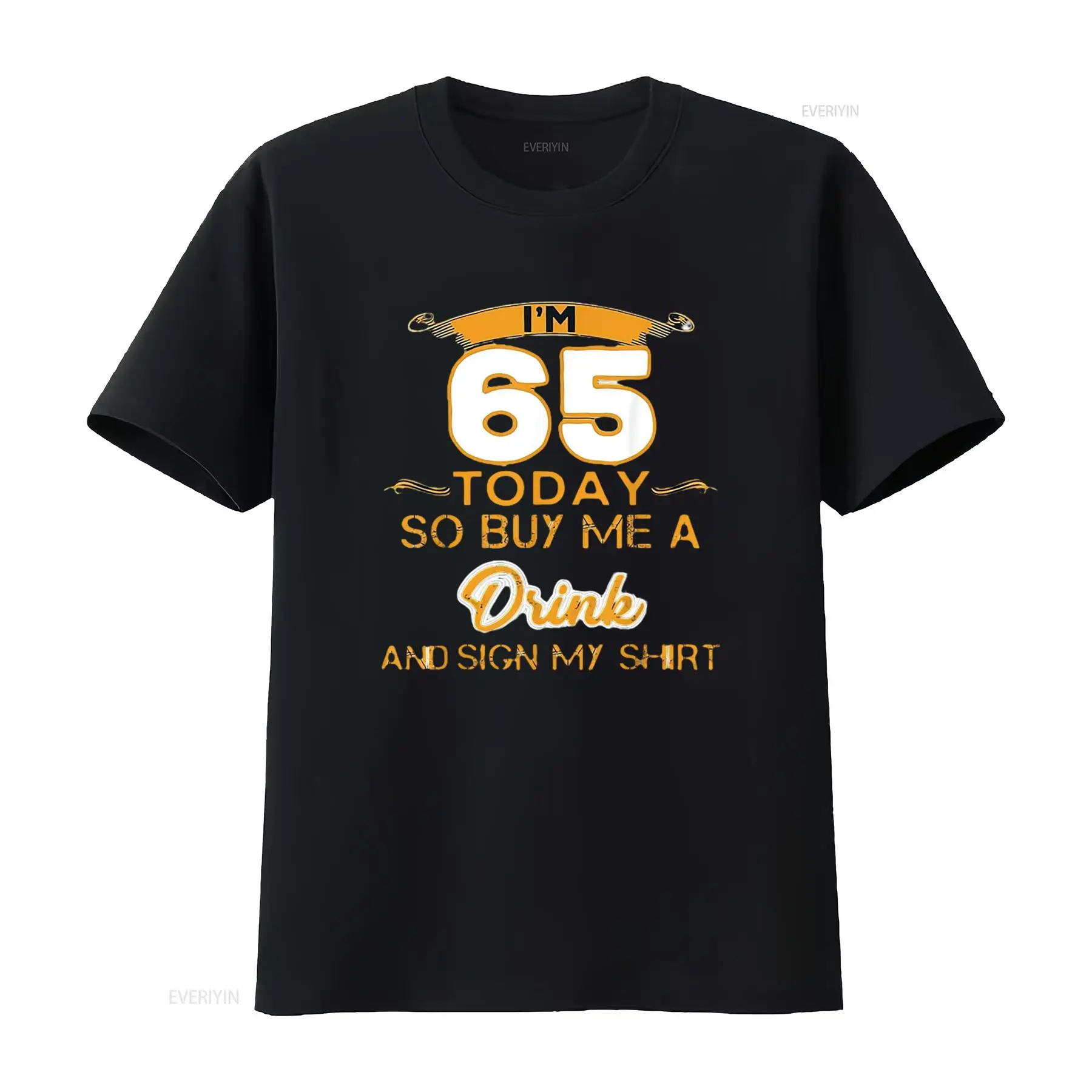 Men'S Fashion Today - Mens grappige 65e verjaardag T-shirt ik