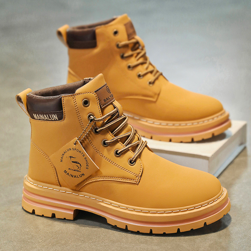 Men'S Fashion News - Klassieke Heren Hoge Laarzen Hoge Kwaliteit