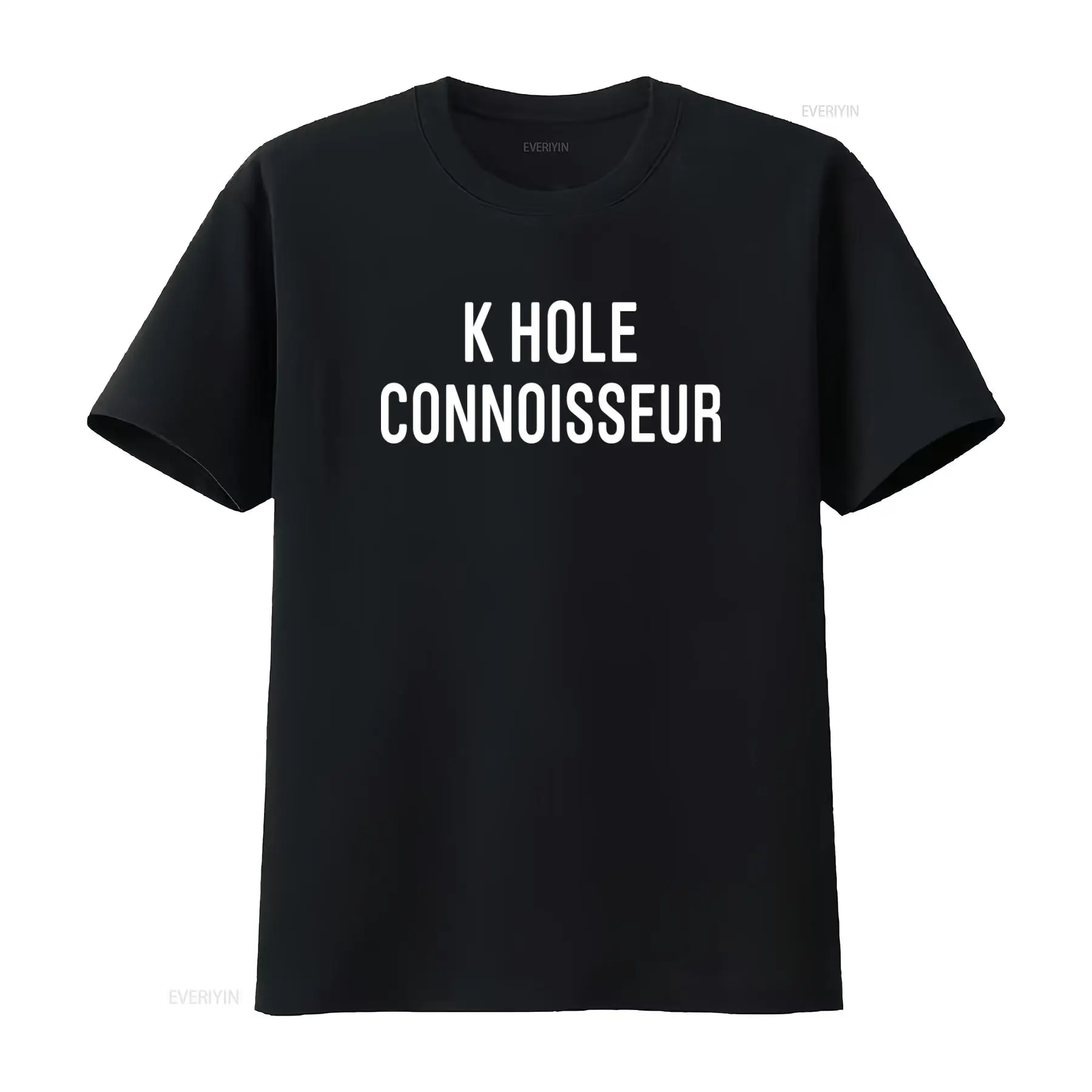 Men Fashion Rave - K Hole Connoisseur Ketamine T-shirt Grappig
