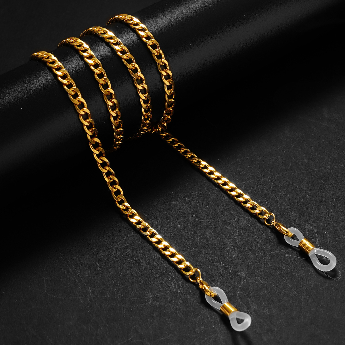 Men Fashion Rave - Eenvoudige schakelketting voor brilmasker Lanyard Dames