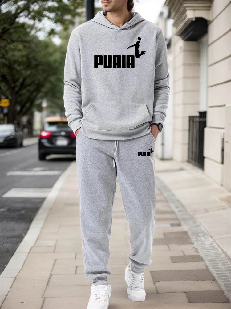 Mens Fashion Suits - Heren Set/Hoodie/Broek 2026 Herfst Winter Casual