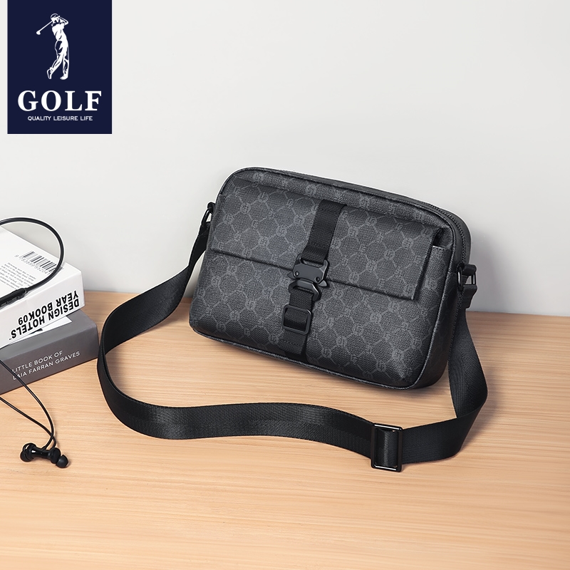 Men Fashion Rave - GOLF Crossbodytas voor heren, grote capaciteit,