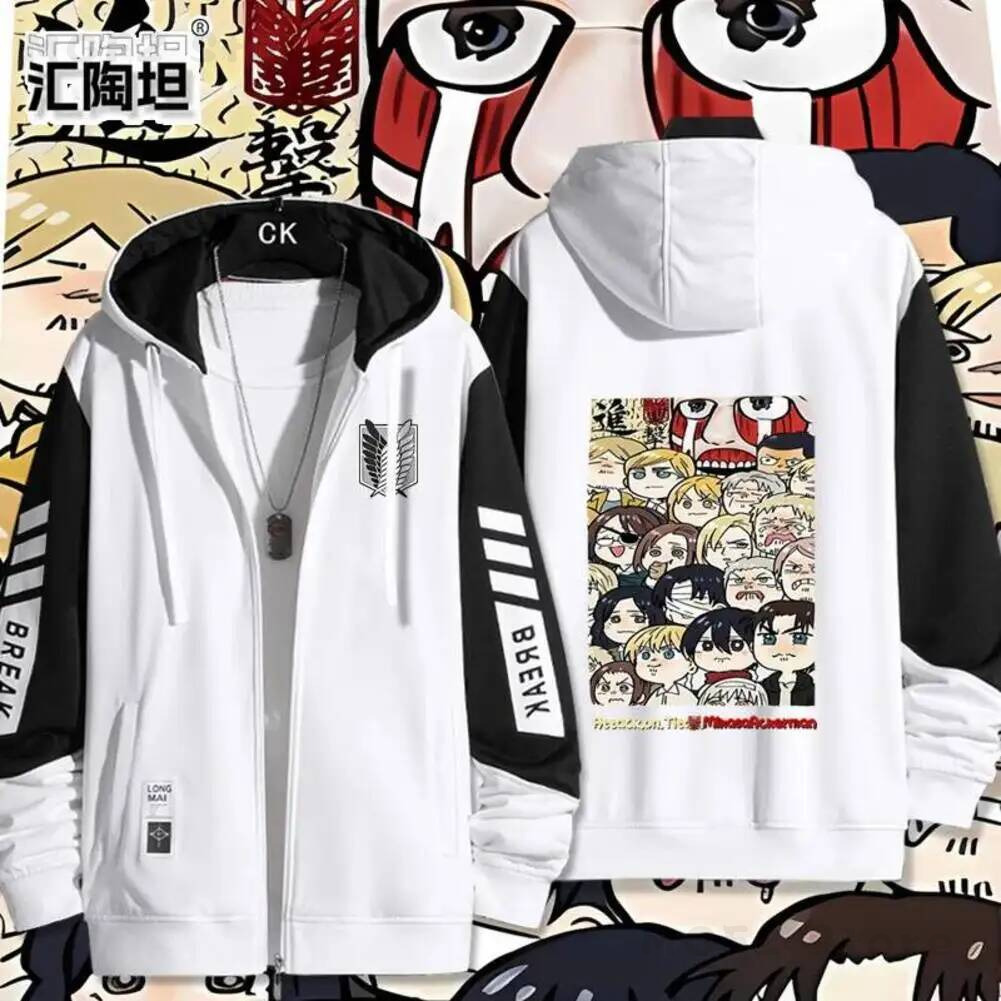 Jacket Mens Fashion - Ackerman Levi Mikasa·Ackerman Eren Jaeger Kostuum