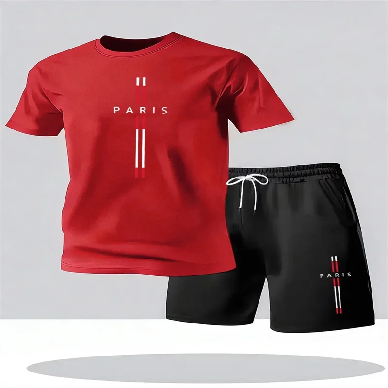 Men'S Fashion News - PARIS Herenset Nieuwe Mode Sportset Heren