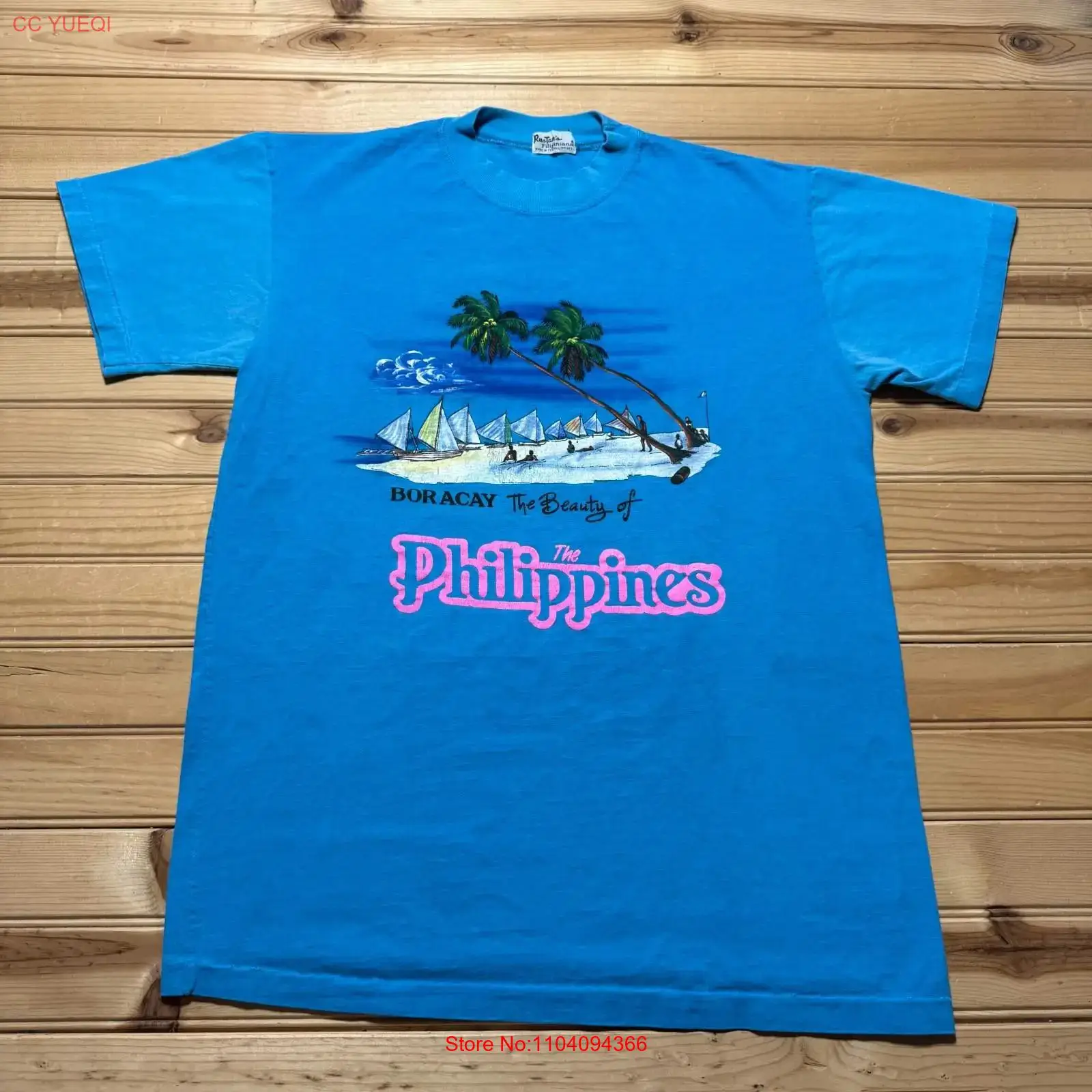 Men'S Fashion Philippines - Vintage jaren '80 Boracay Filipijnen strand