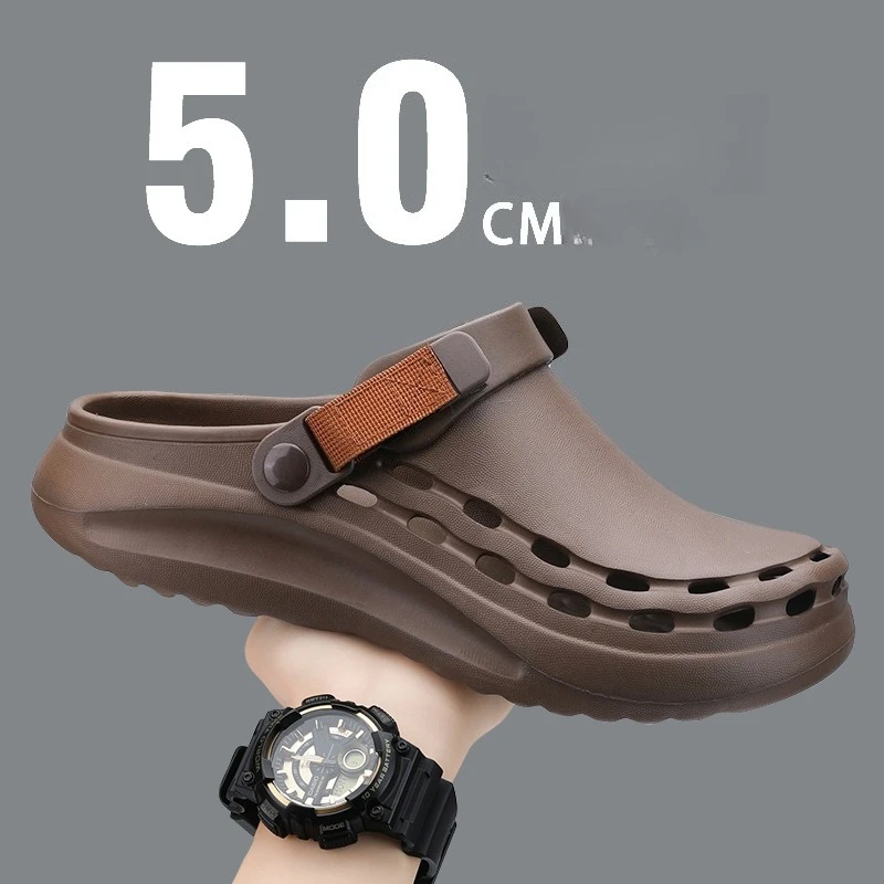Men'S Fashion News - Sneldrogende EVA effen kleur herensandalen Mode