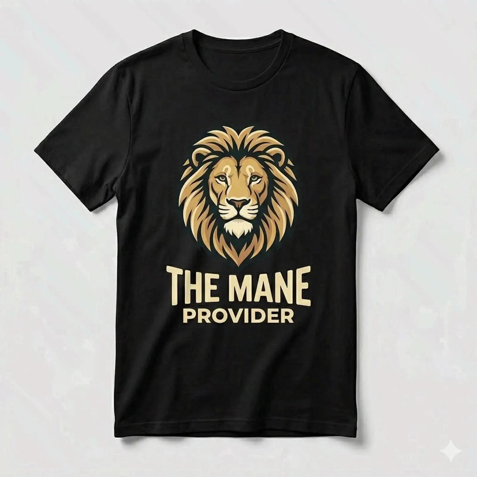 Men'S Fashion Today - The Mane Provider Lion Dad T-Shirt