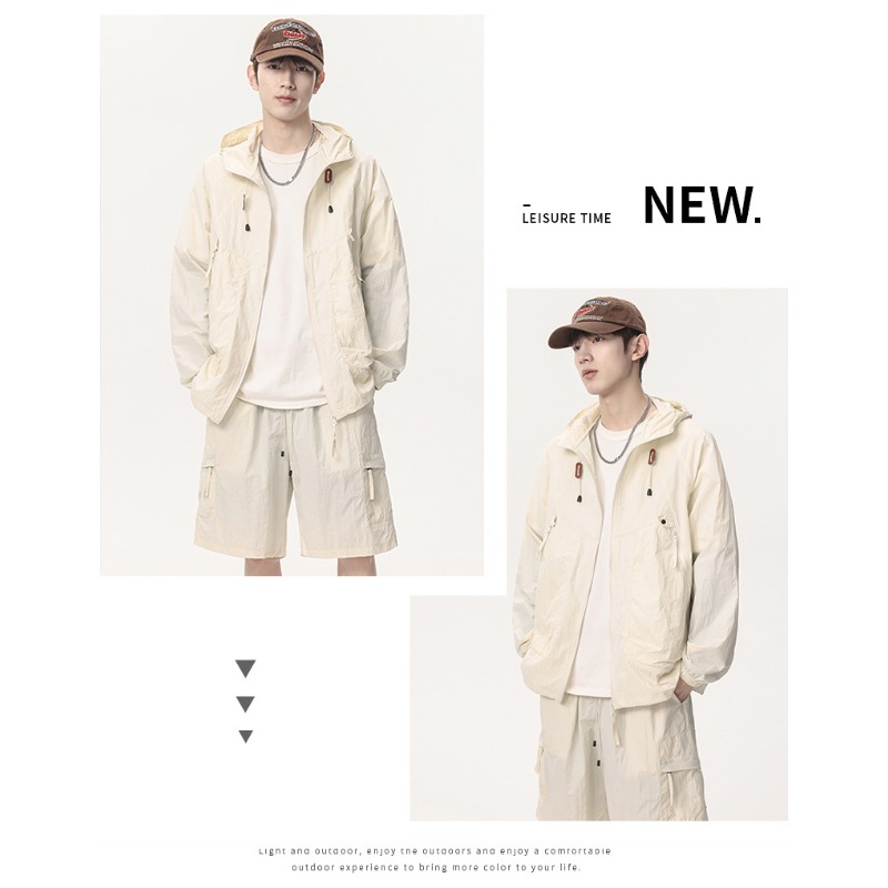 Men'S Fashion Golf Clothing - Zomer Outdoor Golf Casual UV-bestendige huidkleding