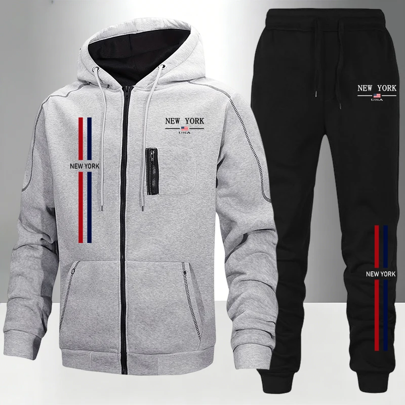 Mens Fashion Suits - Heren Set/Jas/Broek Herfst Winter Sportkleding 2026