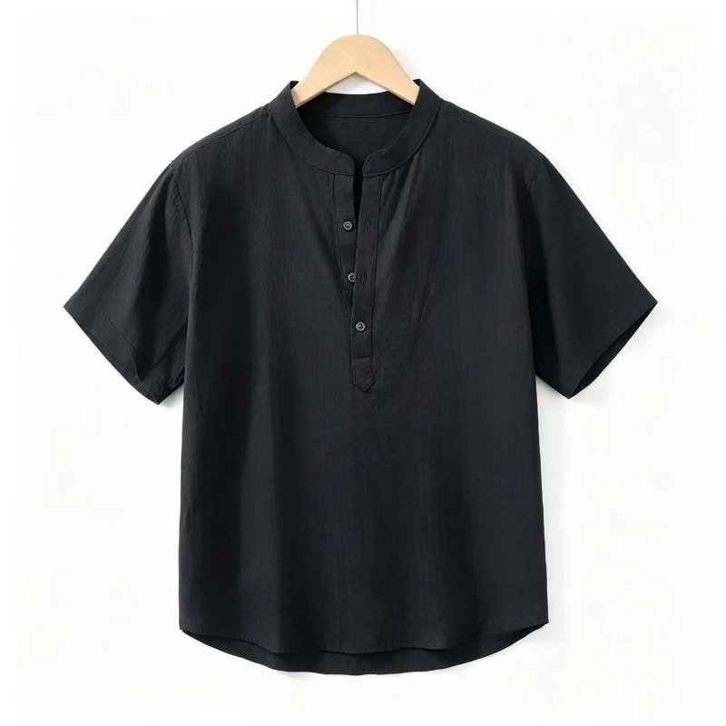 Zomer heren shirts met korte m - Linen Shirt Summer recensie en prijs