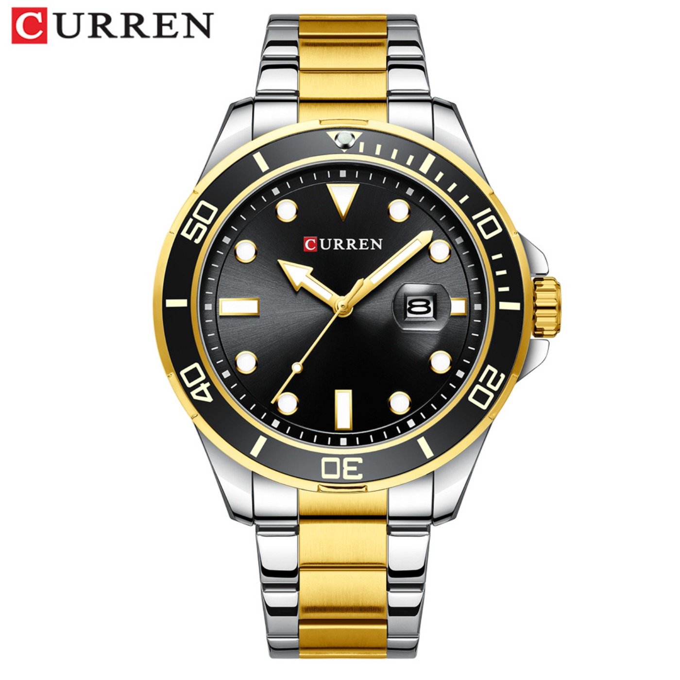 CURREN Nieuwe Green Water Ghos - Mens Fashion Watch recensie en prijs