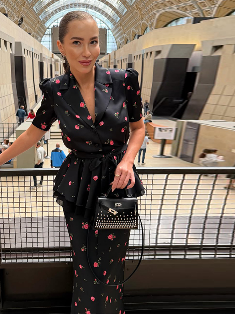 Bloemenprint Blazer Jas Rok Se - Men Fashion Rave recensie en prijs