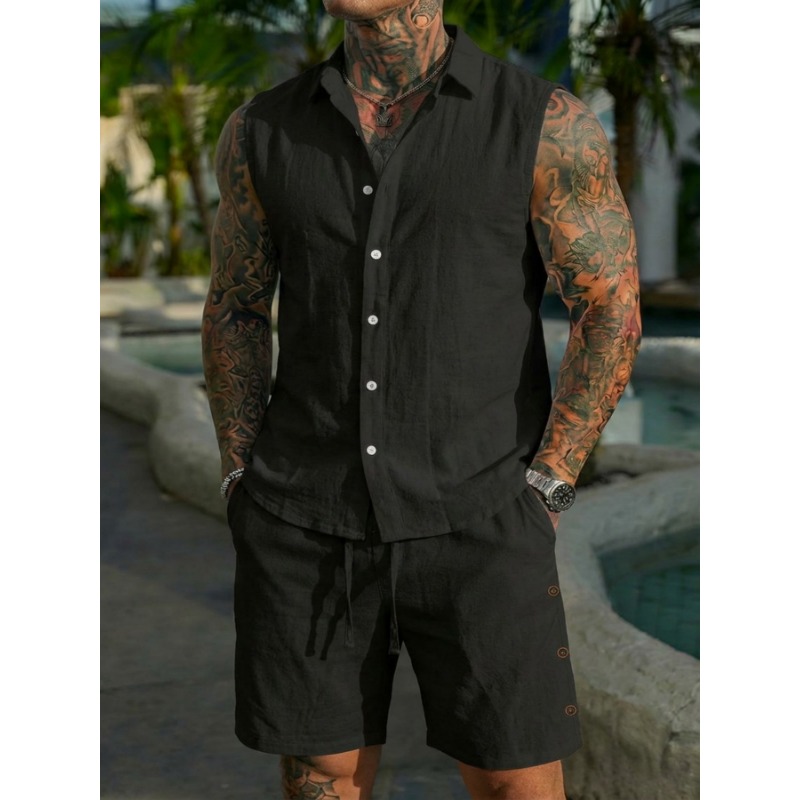2-delig linnen set voor heren, - Linen Shirt Summer recensie en prijs