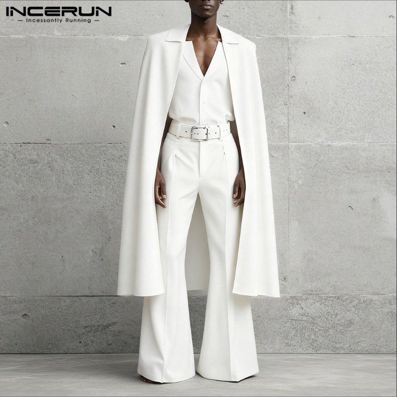 INCERUN Herensets Effen Kleur  - Mens Fashion Suits recensie en prijs