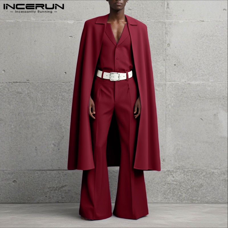 INCERUN Herensets Effen Kleur  - Mens Fashion Suits recensie en prijs