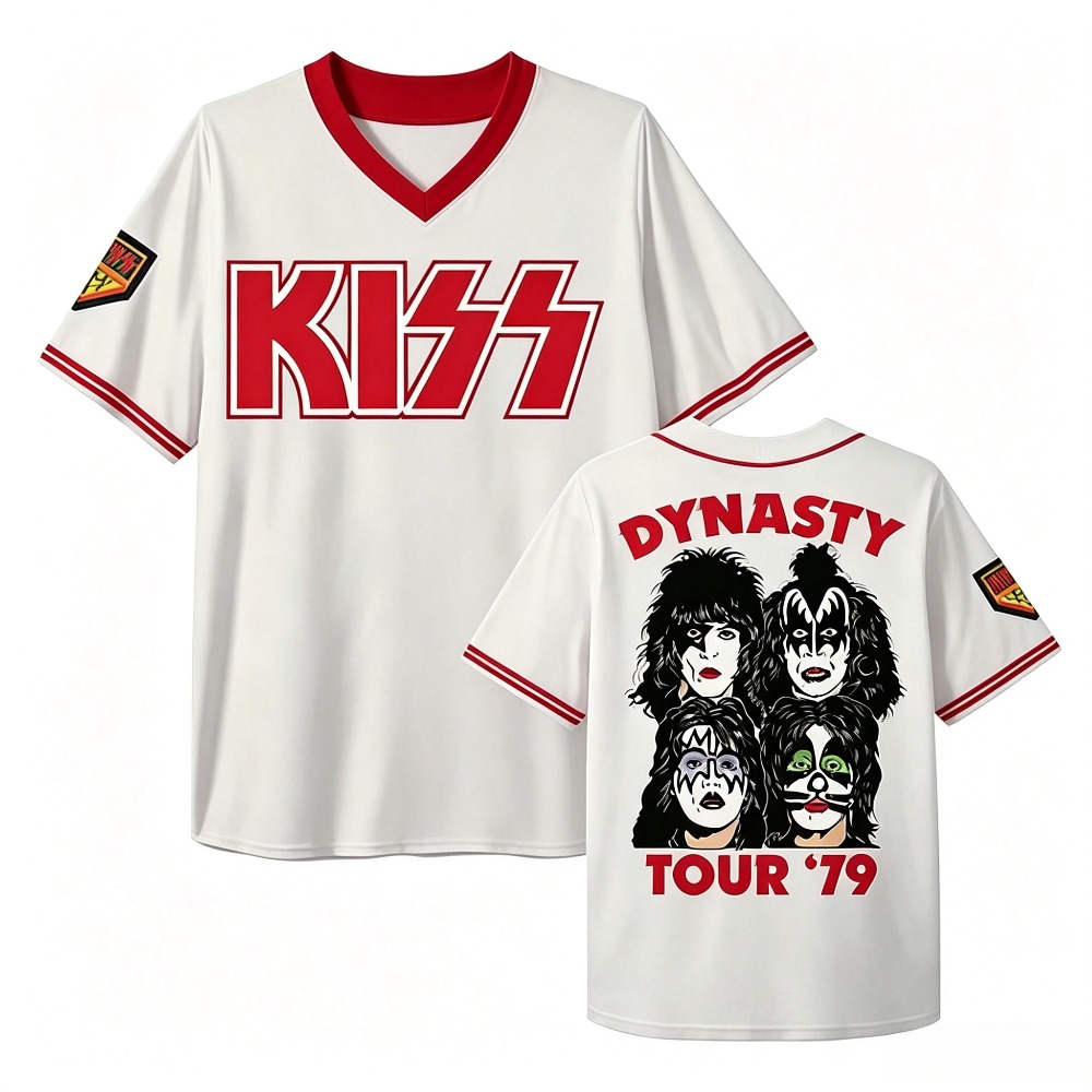 Retro 70s Rockband Face Art Pr - Men'S Fashion 70S recensie en prijs