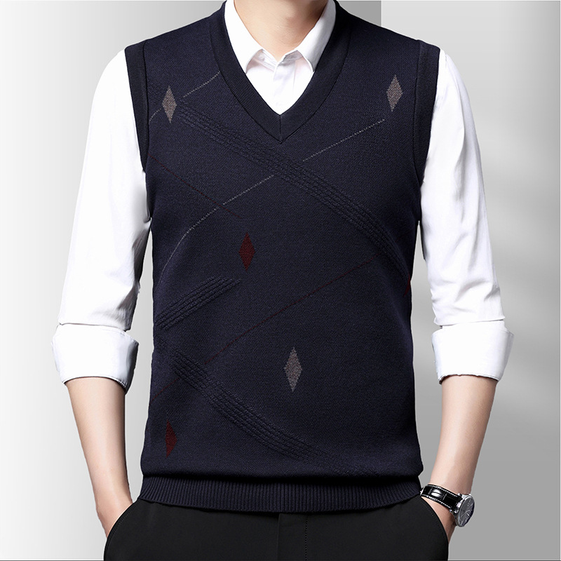 Lente Nieuwe Casual Effen Jacq - Men'S Fashion V Neck Sweater recensie en prijs