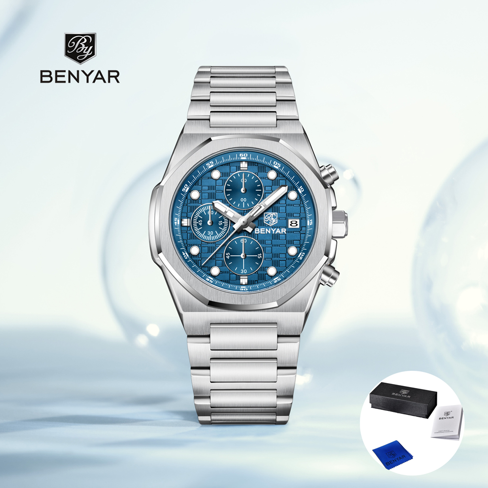 2023 Nieuwe BENYAR heren Horlo - Mens Fashion Watch recensie en prijs