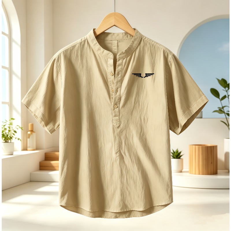Herenshirt van katoen en linne - Linen Shirt Summer recensie en prijs