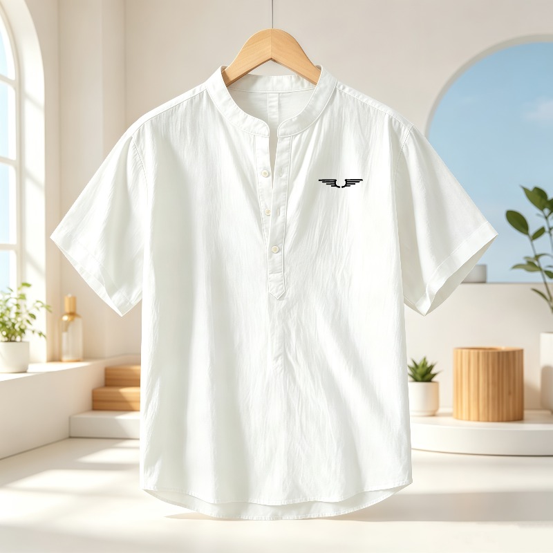 Herenshirt van katoen en linne - Linen Shirt Summer recensie en prijs