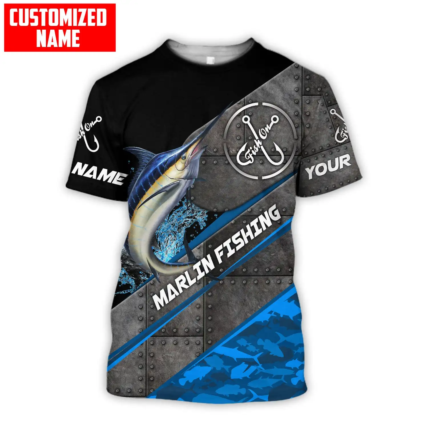 Tonijn/Marlin Fishing Custom N - Men'S Fashion Names recensie en prijs