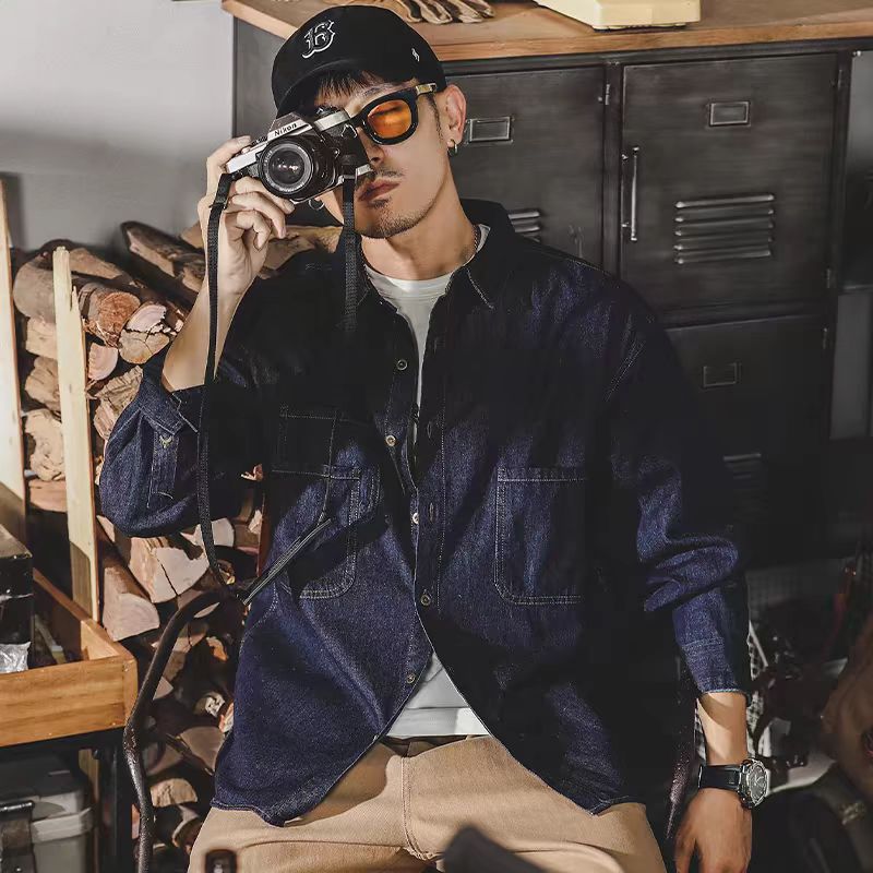 Heren Amerikaans retro spijker - Jacket Mens Fashion recensie en prijs