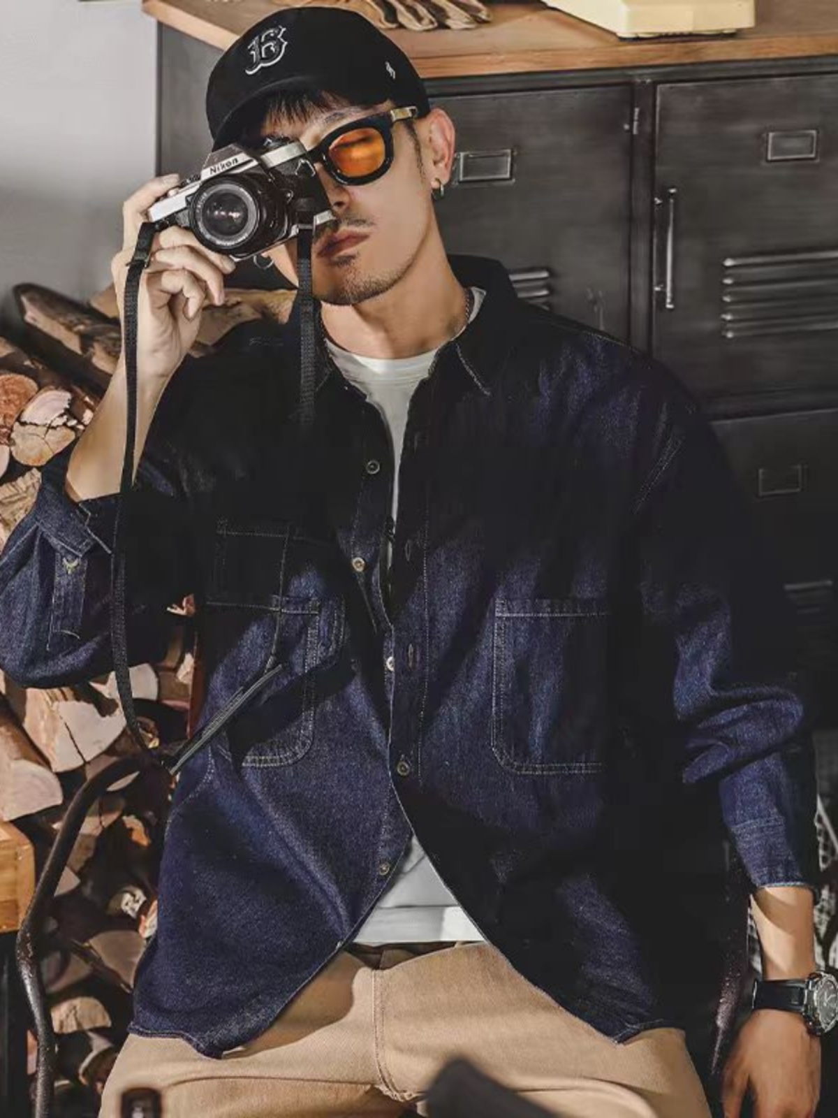 Heren Amerikaans retro spijker - Jacket Mens Fashion recensie en prijs