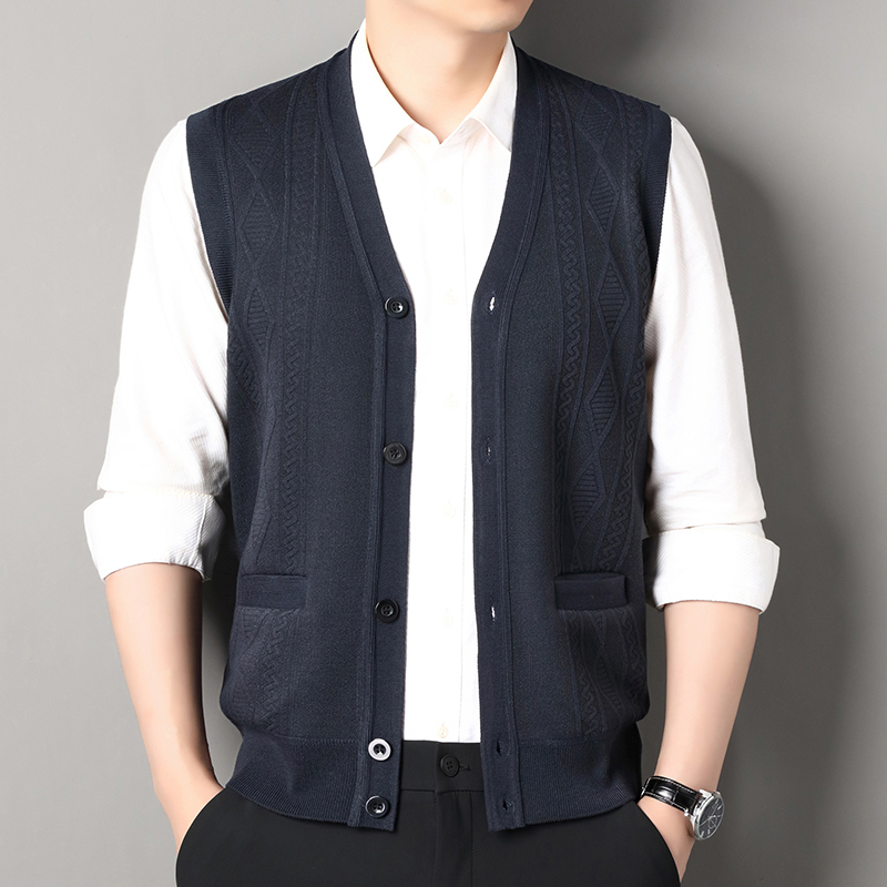 Herfst Winter Heren Vest Casua - Men'S Fashion V Neck Sweater recensie en prijs