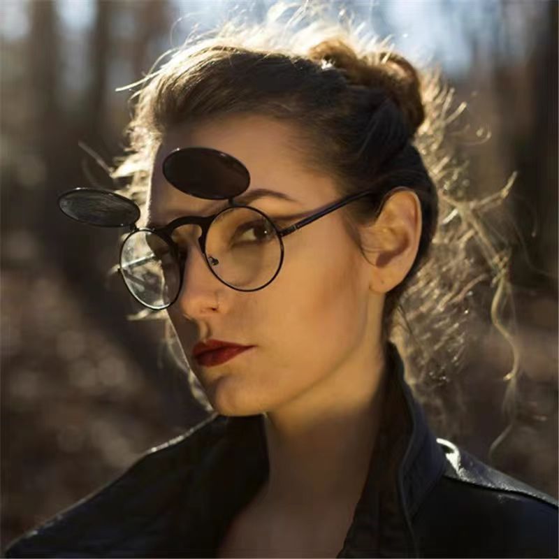 Retro Steampunk rode ronde zon - Men Fashion Rave recensie en prijs