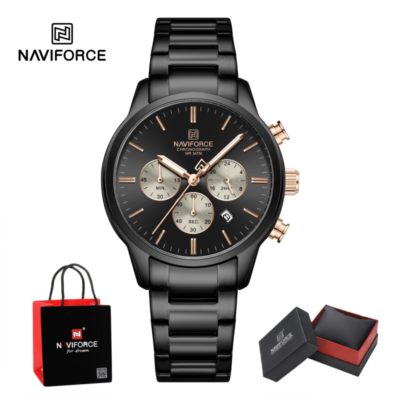 NAVIFORCE Heren Quartz Chronog - Mens Fashion Watch recensie en prijs