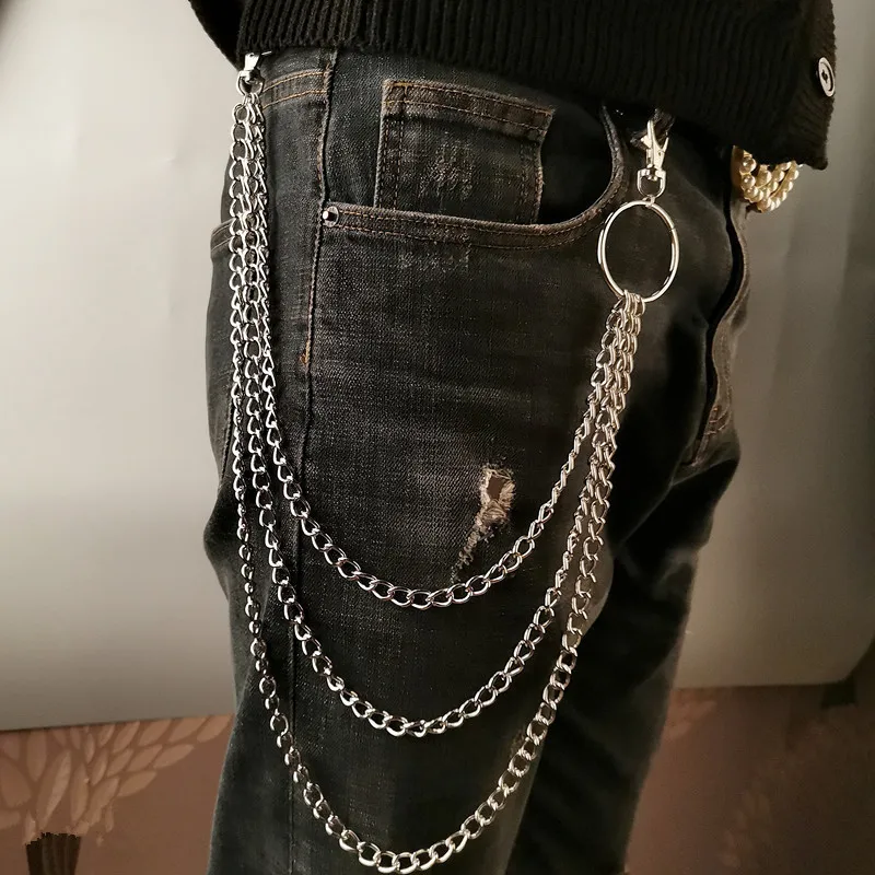 Laag metalen riemketting Punk  - Men Fashion Rave recensie en prijs