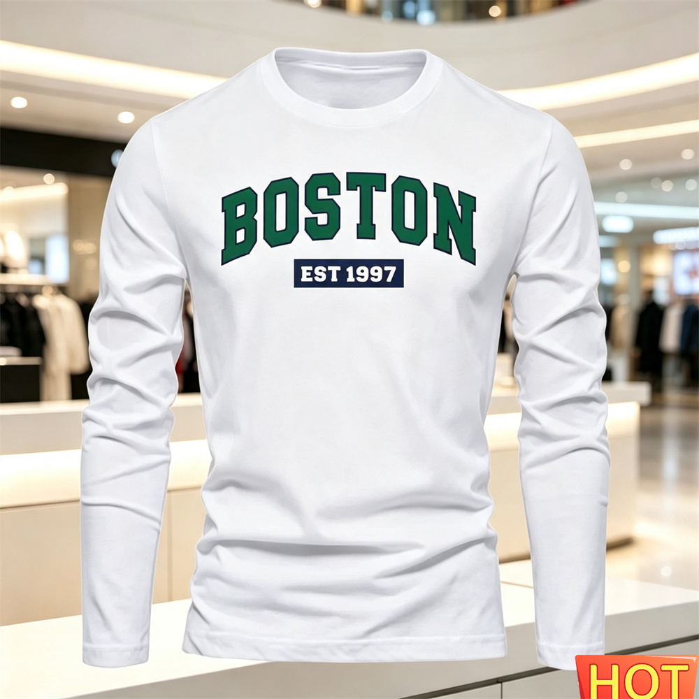 Herfst Zomer heren T-shirt met - Men'S Fashion 2025 recensie en prijs