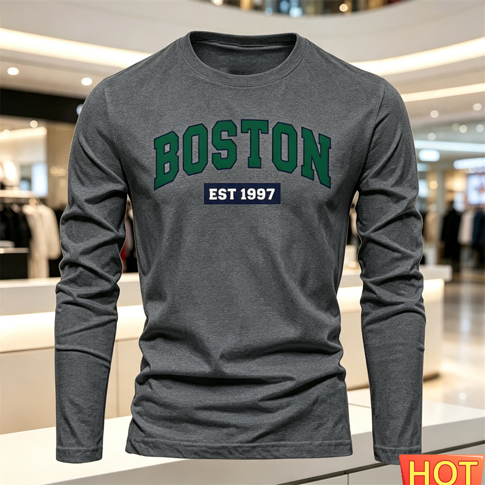 Herfst Zomer heren T-shirt met - Men'S Fashion 2025 recensie en prijs