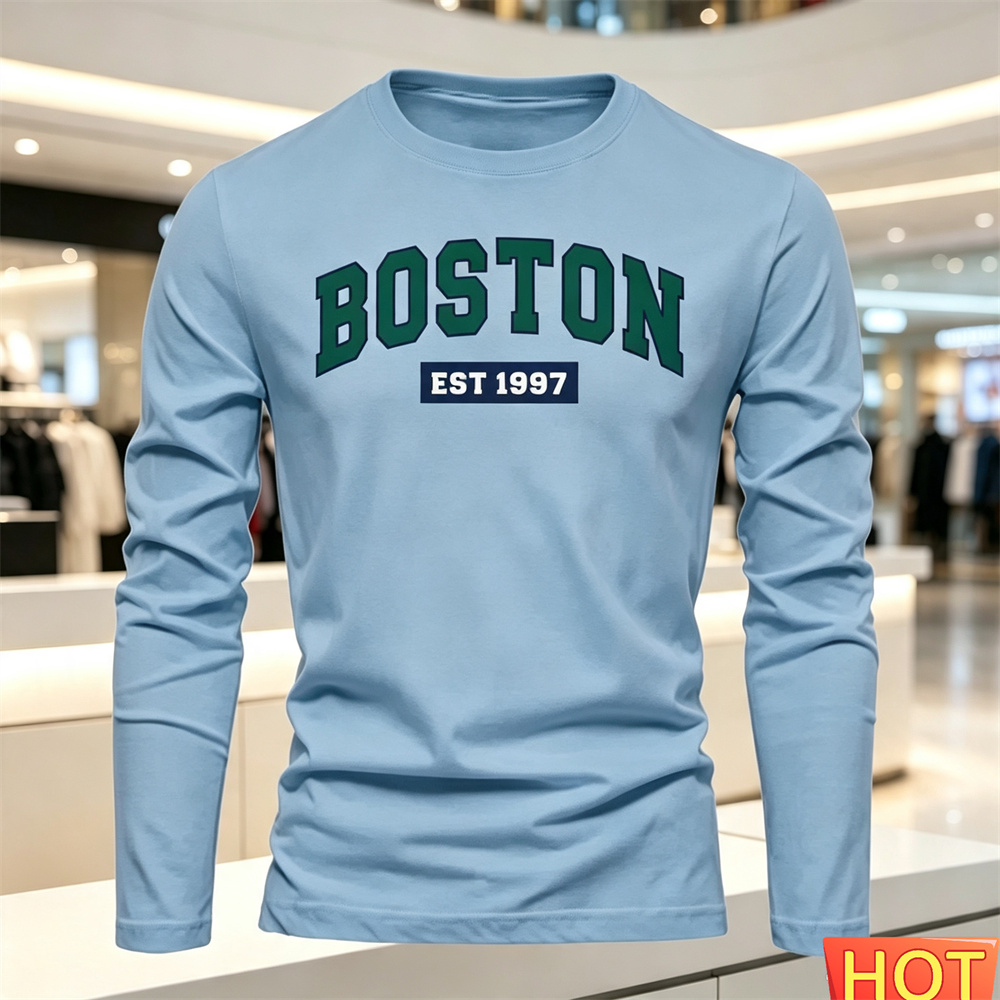 Herfst Zomer heren T-shirt met - Men'S Fashion 2025 recensie en prijs