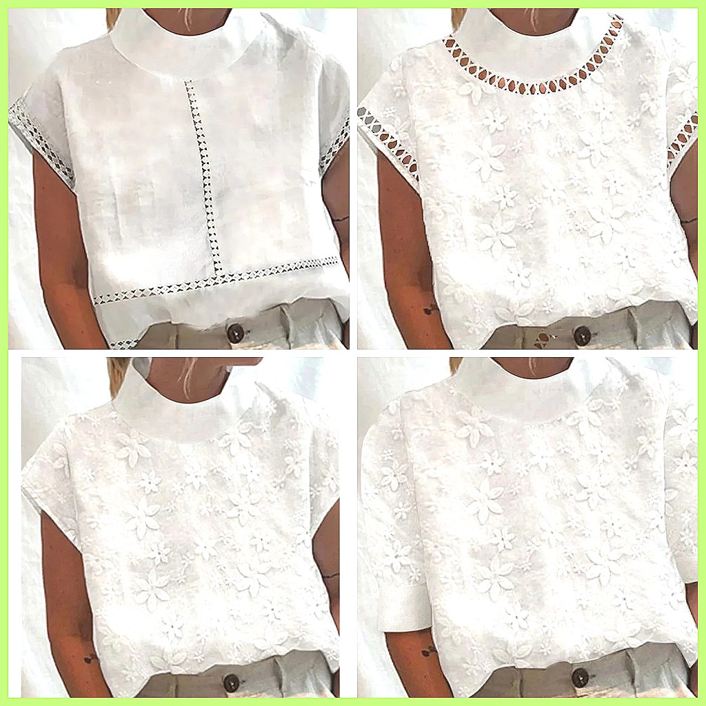 Damespullover van katoenen lin - Linen Shirt Summer recensie en prijs