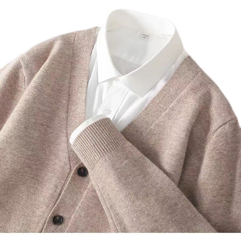 2024 Herfst/Winter Nieuwe Zake - Men'S Fashion V Neck Sweater recensie en prijs