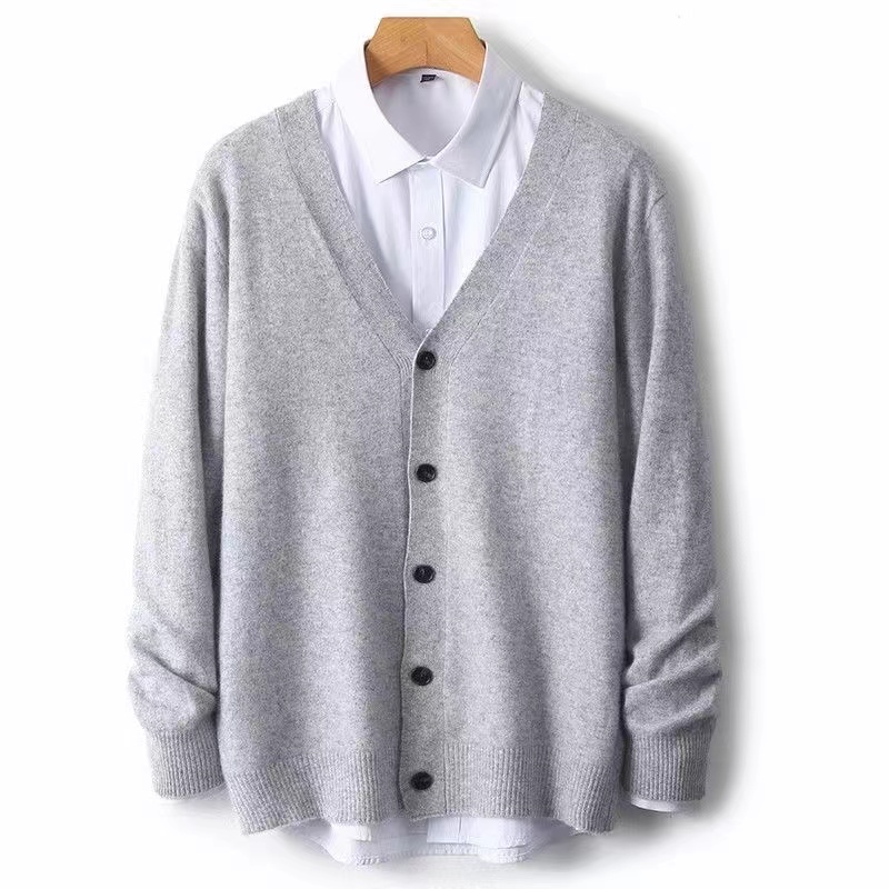 2024 Herfst/Winter Nieuwe Zake - Men'S Fashion V Neck Sweater recensie en prijs