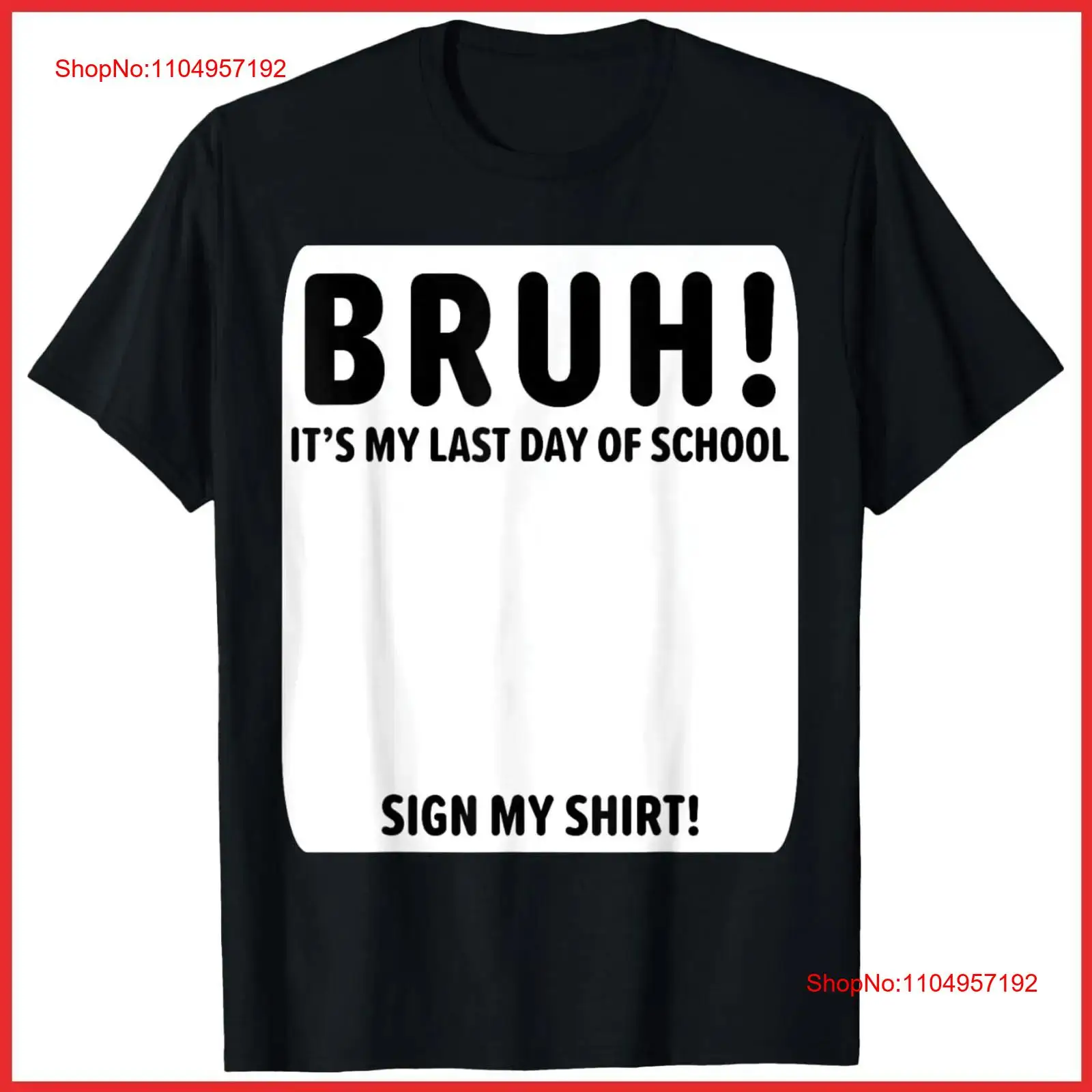 Student Signature Bruh It's My - Men'S Fashion Today recensie en prijs