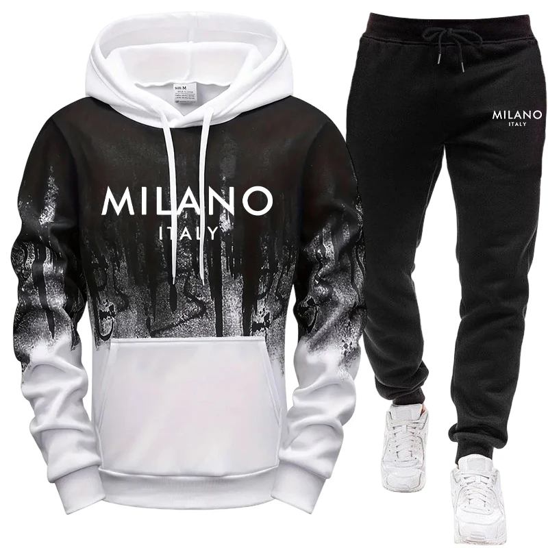 Herenset/Hoodie/Broek Italiaan - Men'S Fashion Usa recensie en prijs