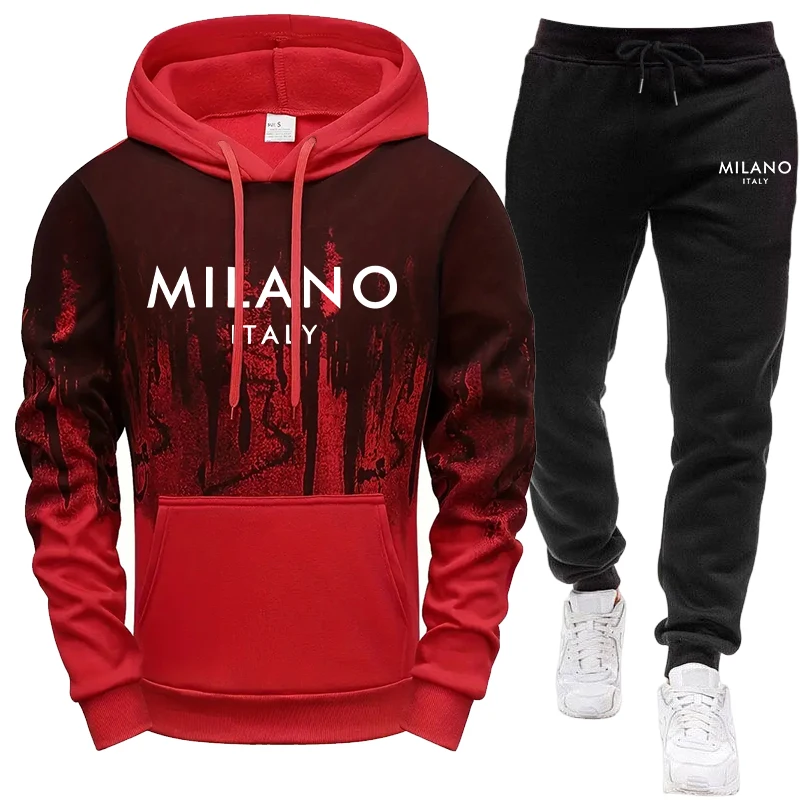 Herenset/Hoodie/Broek Italiaan - Men'S Fashion Usa recensie en prijs