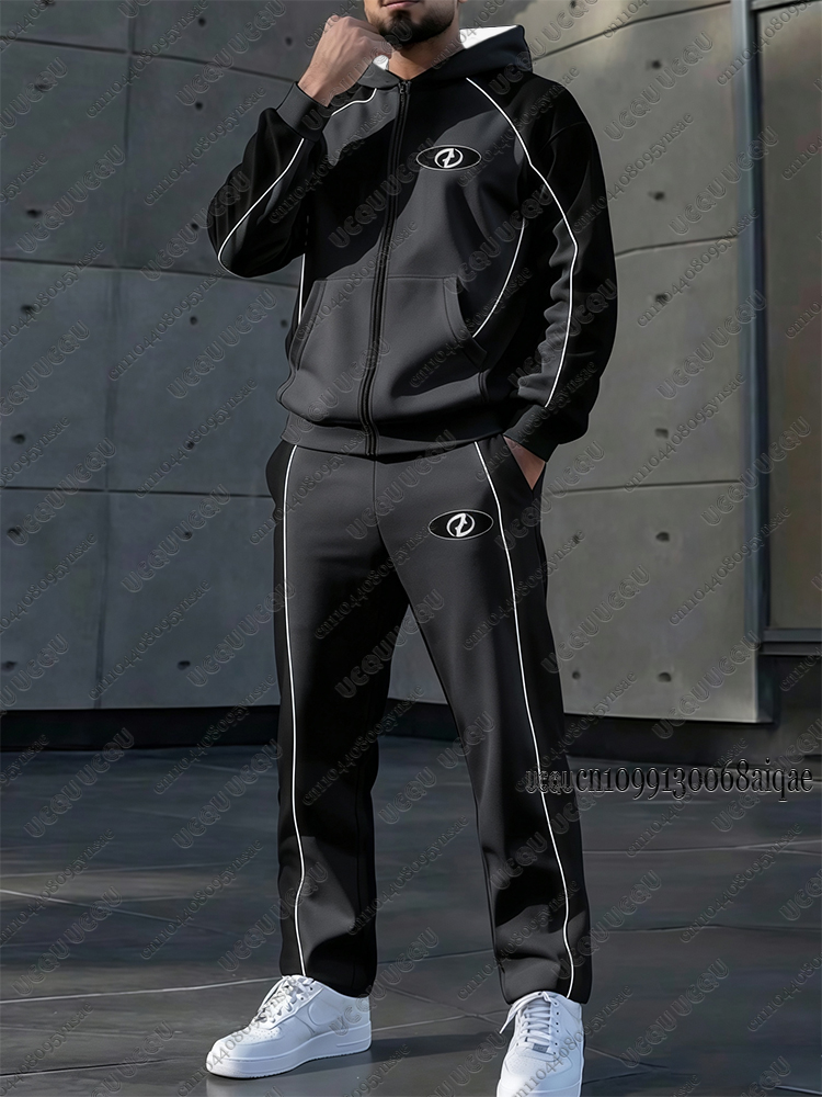 Herfst Winter Nieuwe Heren Tra - Mens Fashion Zip Up recensie en prijs