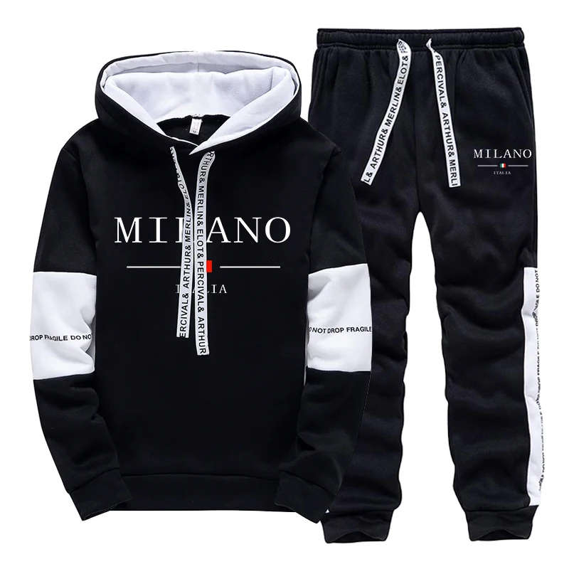 Heren Set/Hoodie/Broek Italië  - Mens Fashion Suits recensie en prijs