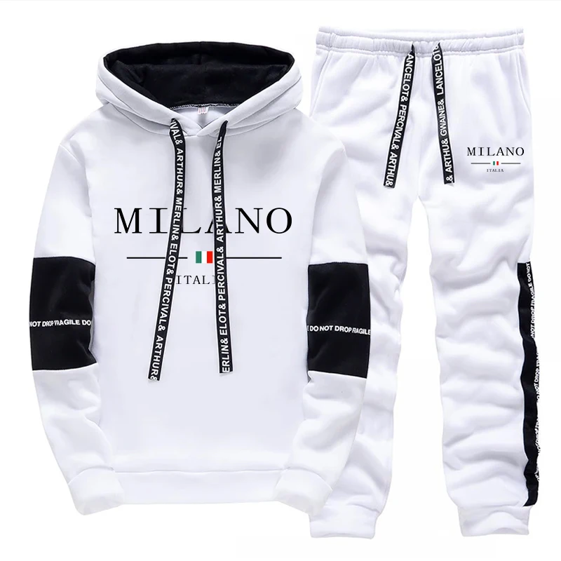 Heren Set/Hoodie/Broek Italië  - Mens Fashion Suits recensie en prijs