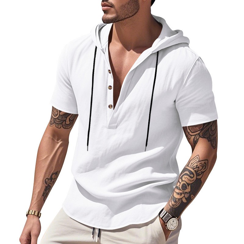 Casual linnen overhemd lichtbl - Linen Shirt Summer recensie en prijs