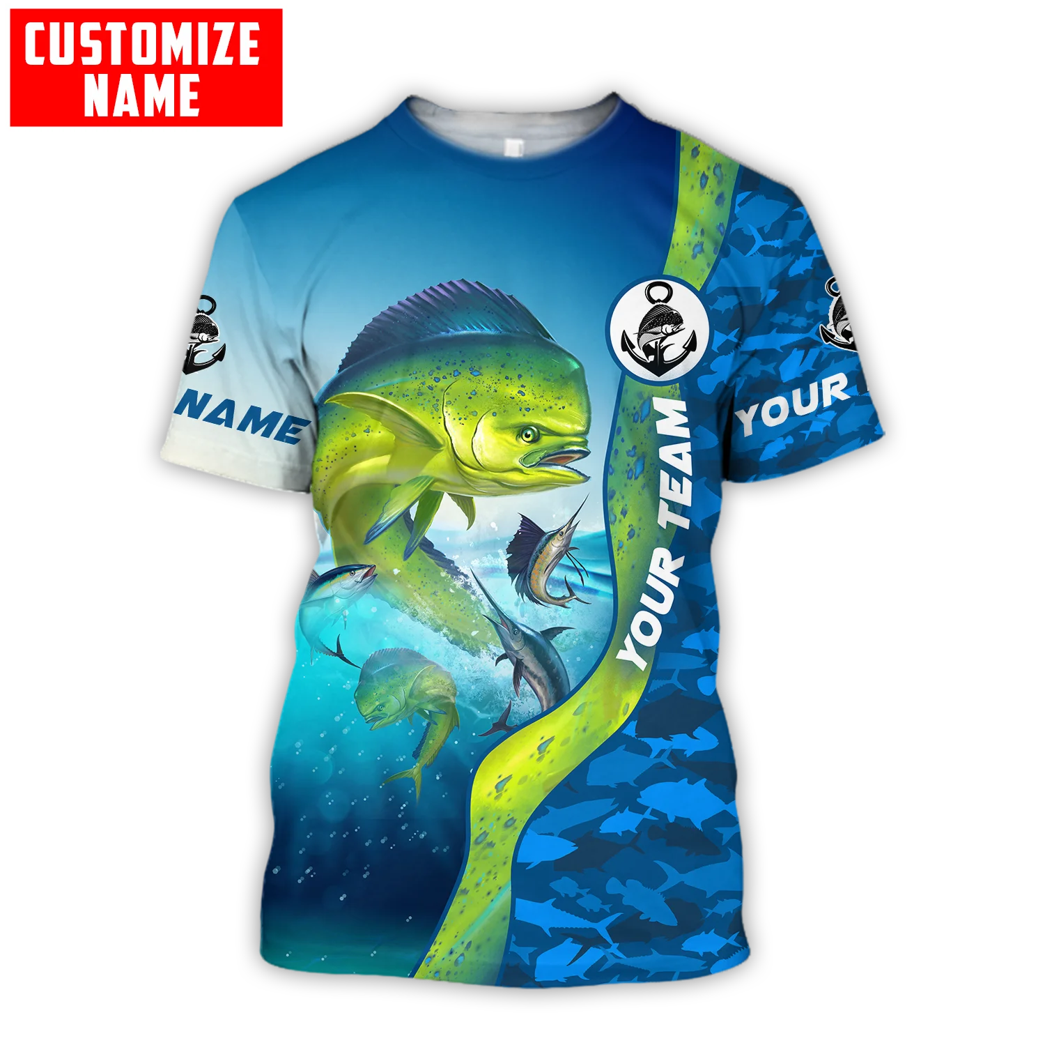 Custom Naam Mahi-Mahi Vissen S - Men'S Fashion Names recensie en prijs