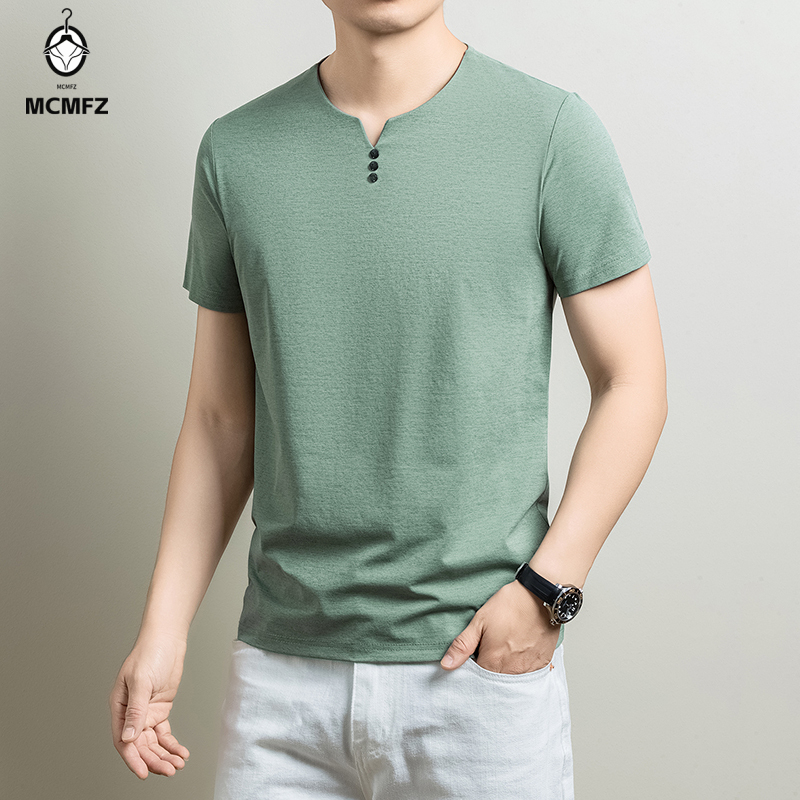 Basic Henley T-shirt voor here - Men'S Fashion 2025 recensie en prijs