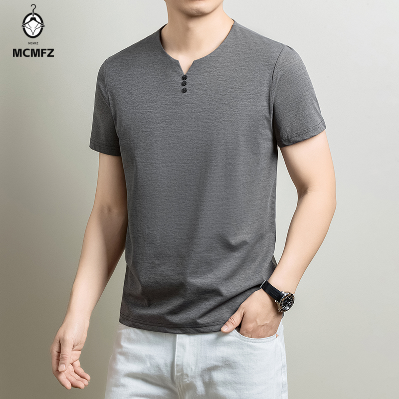 Basic Henley T-shirt voor here - Men'S Fashion 2025 recensie en prijs
